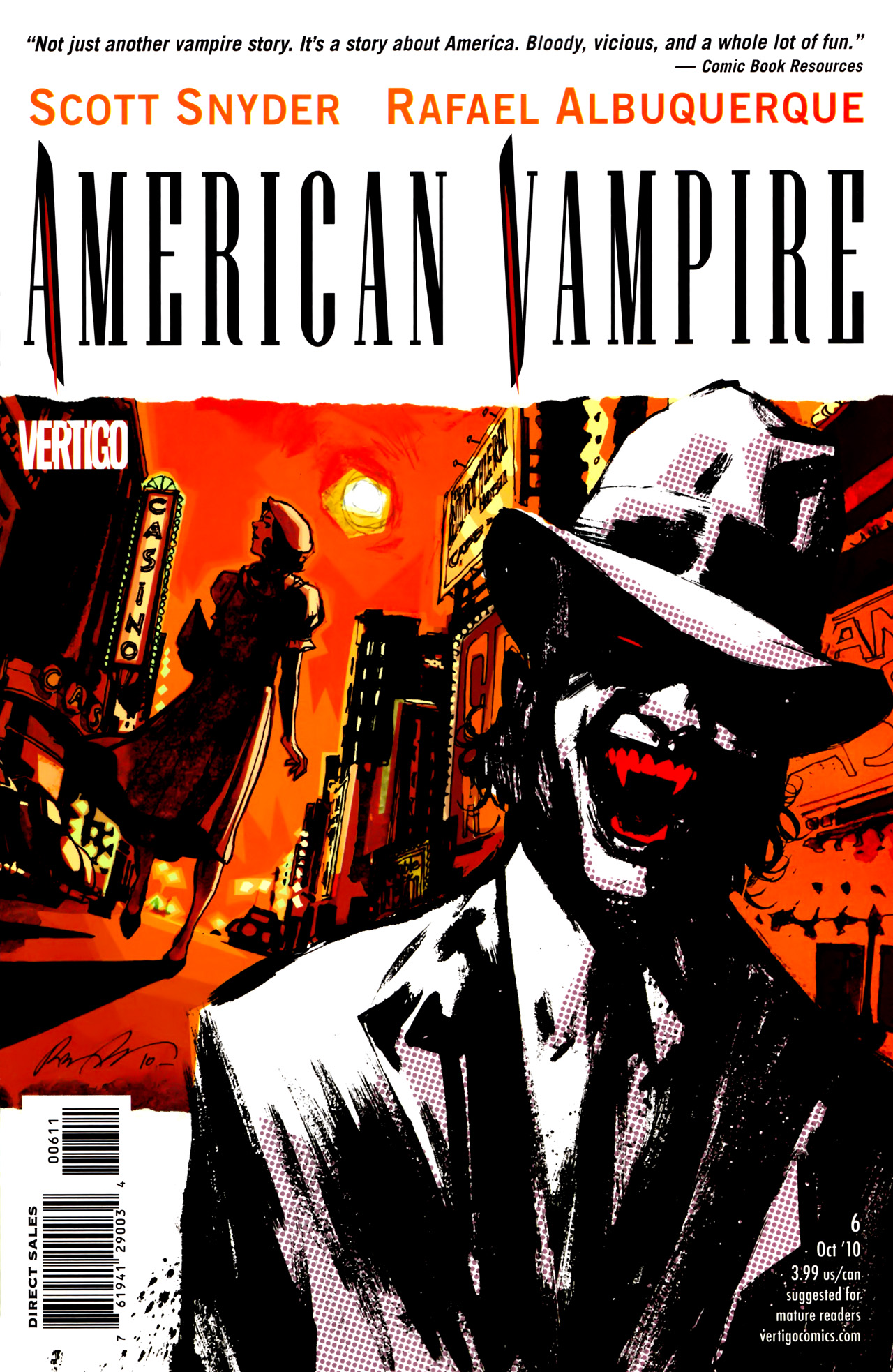 American Vampire #6 - Devil in the Sand, Part One 