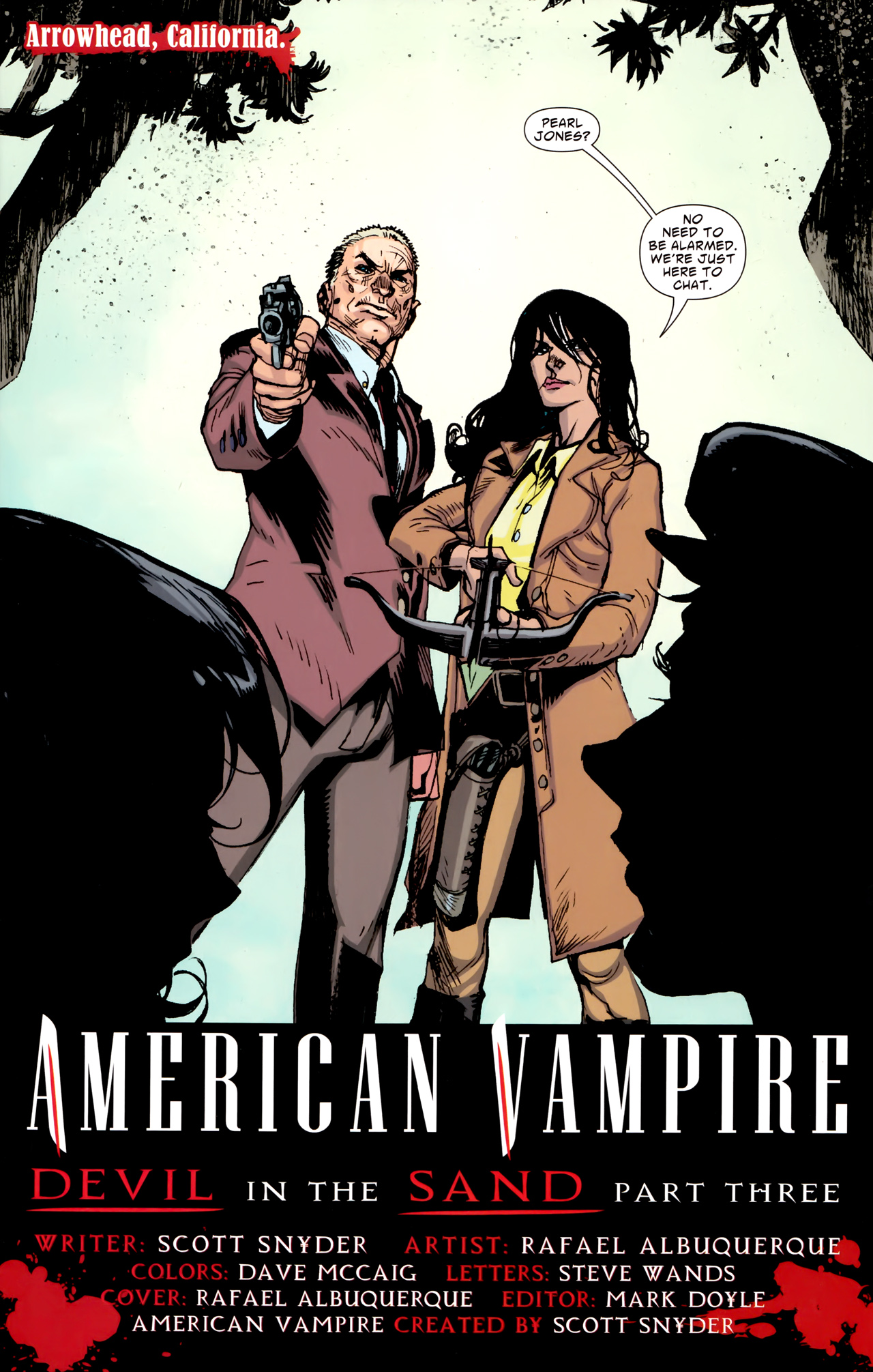 American Vampire #8 - Devil in the Sand, Part Three