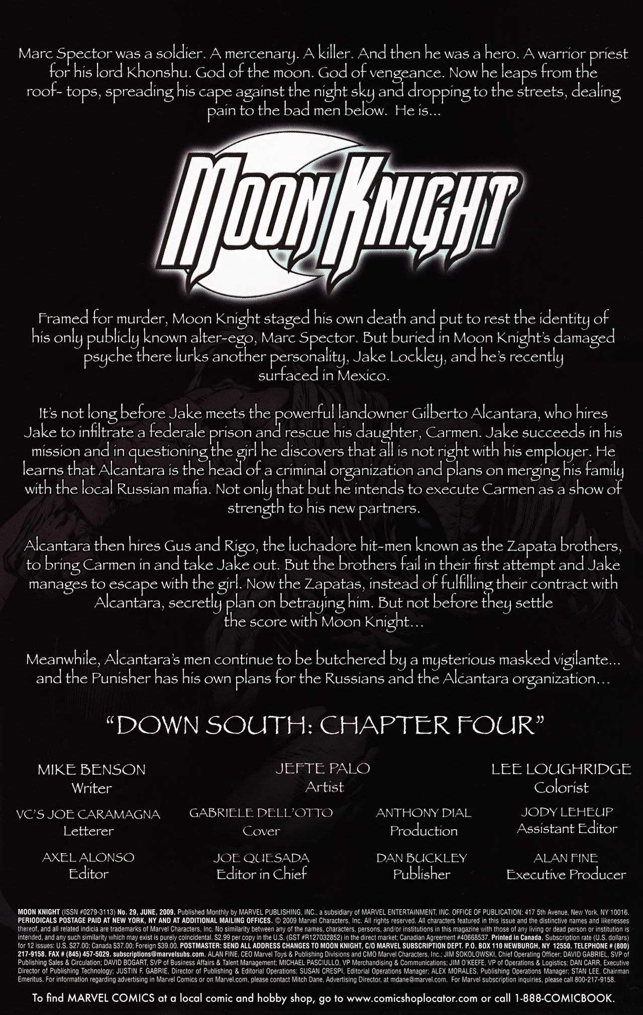 Moon Knight #29 - Down South, Part 4 