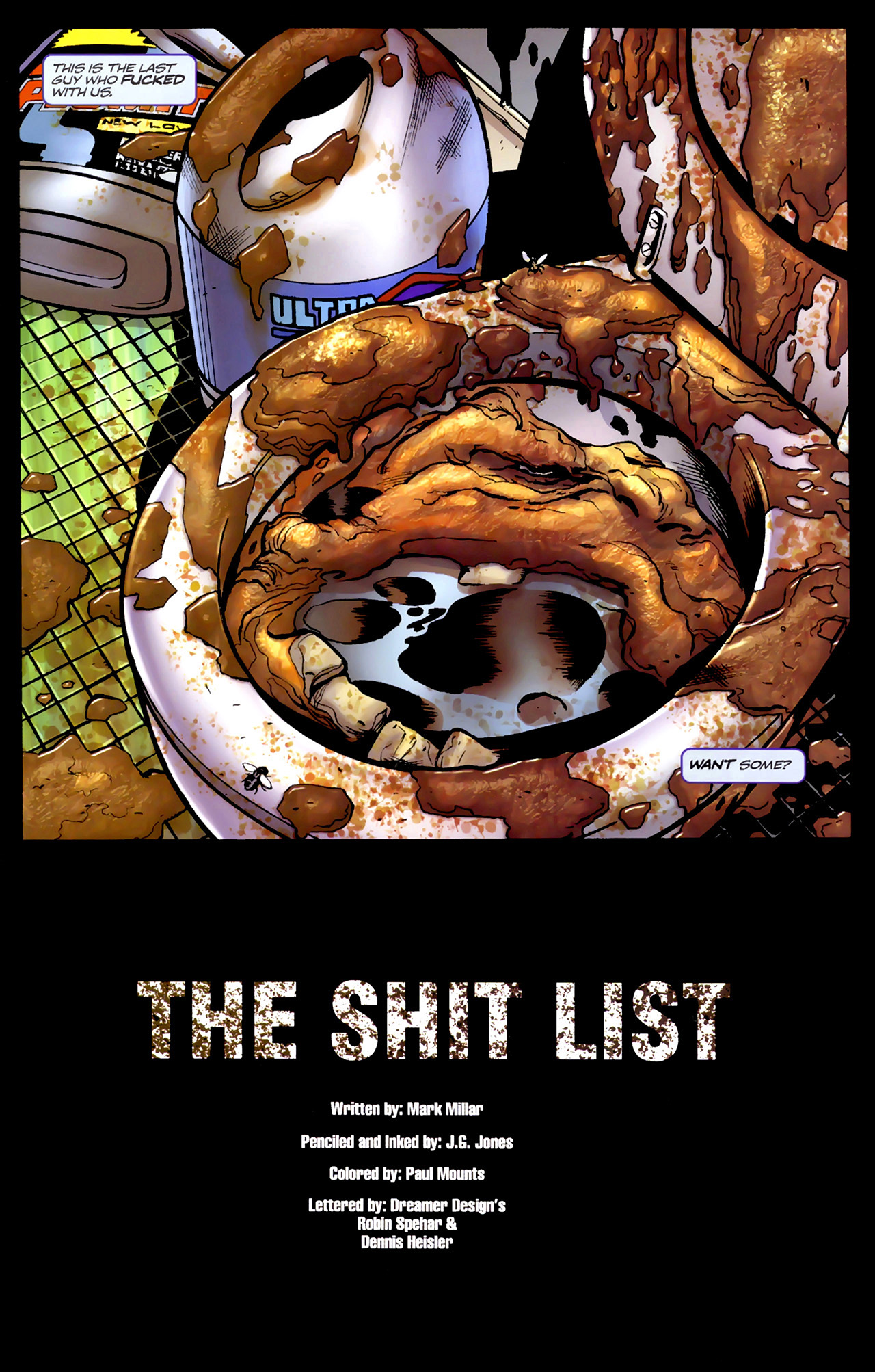Wanted #5 (of 6) - The Shit List