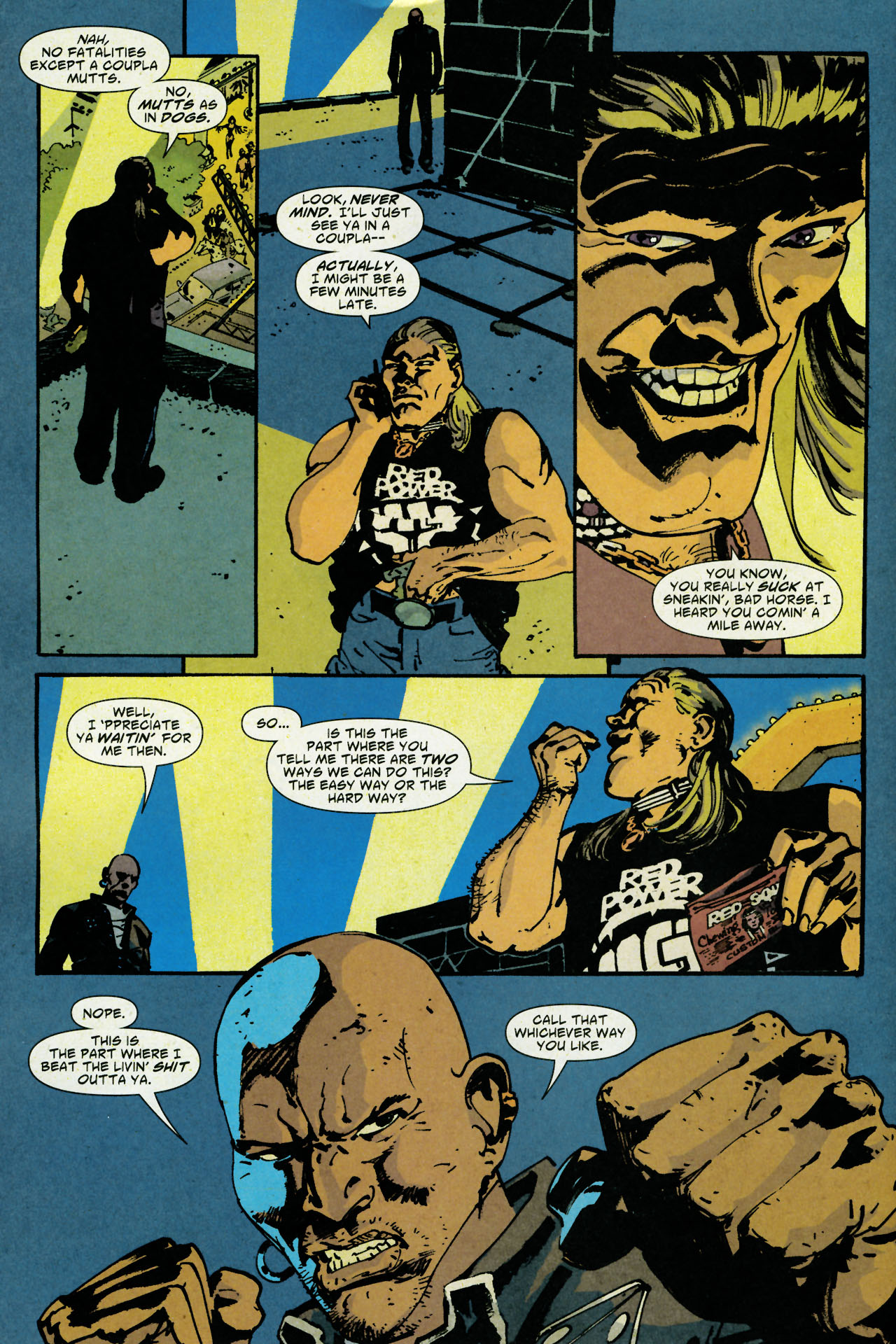 Scalped #8 - Casino Boogie, Part 3 of 6: The Way of the Intercepting Fist 