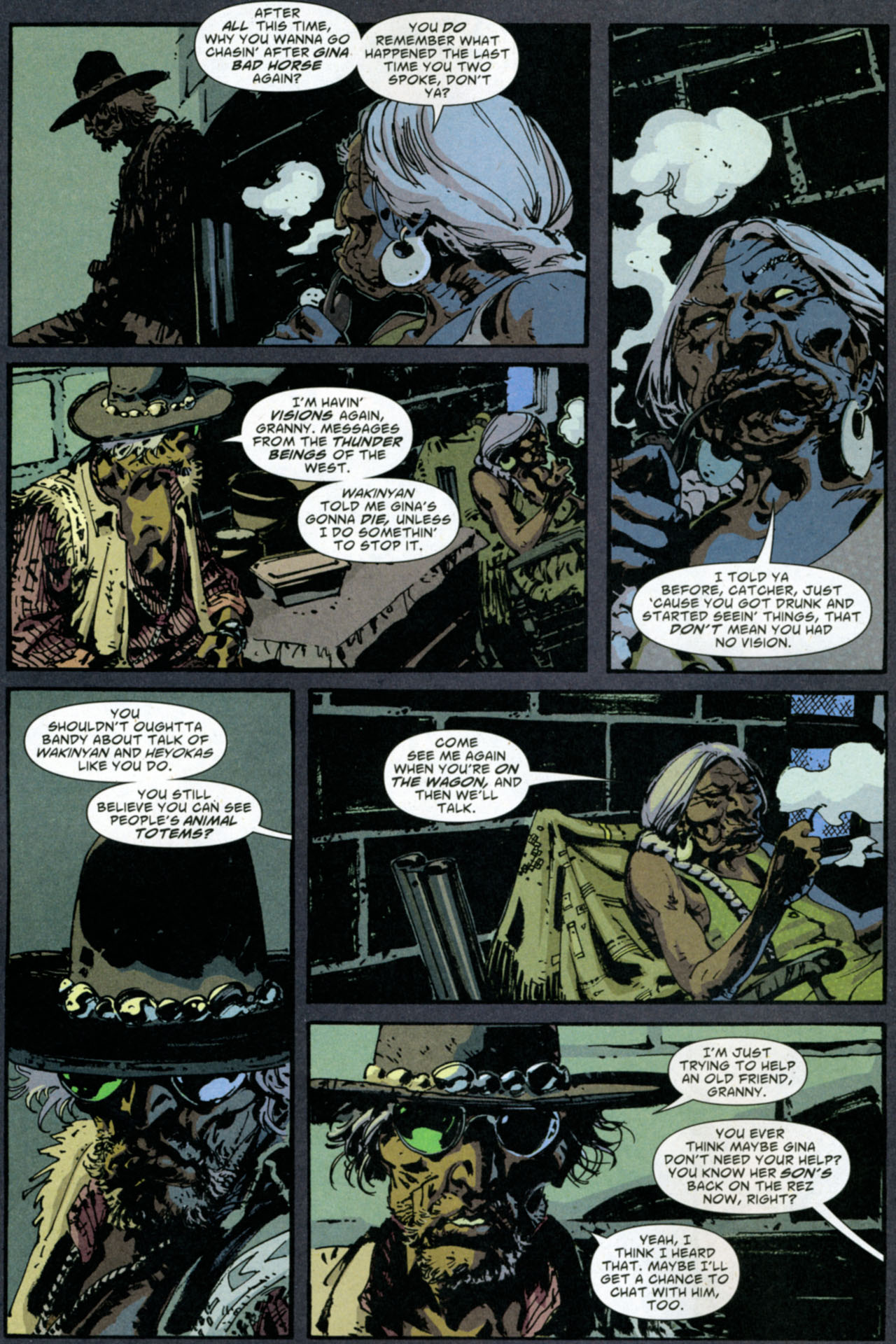 Scalped #9 - Casino Boogie, Part 4 of 6: A Thunder Being Nation I Am 