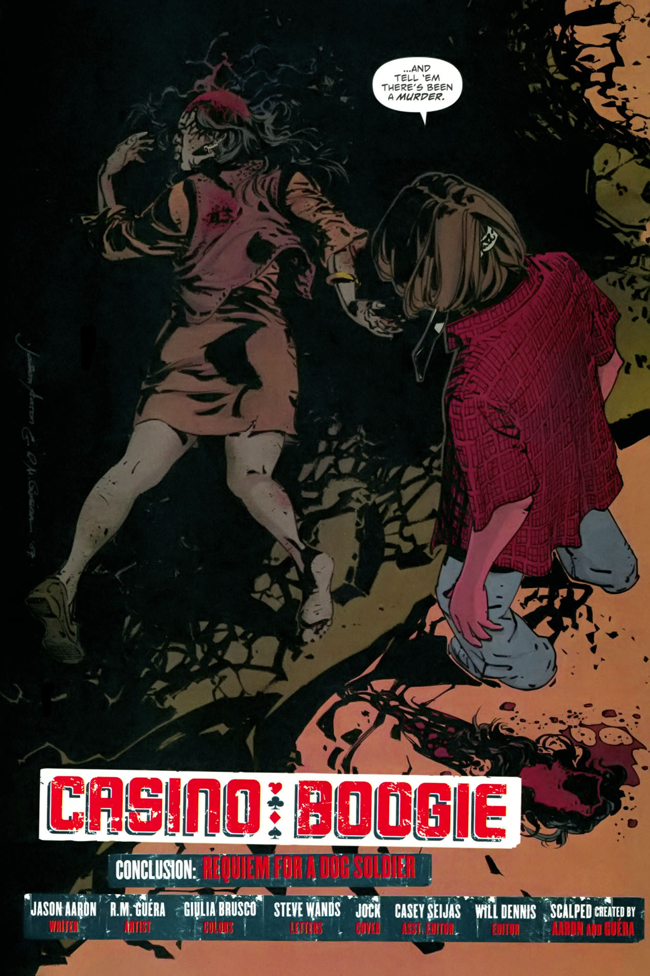Scalped #11 - Casino Boogie, Conclusion: Requiem for a Dog Soldier