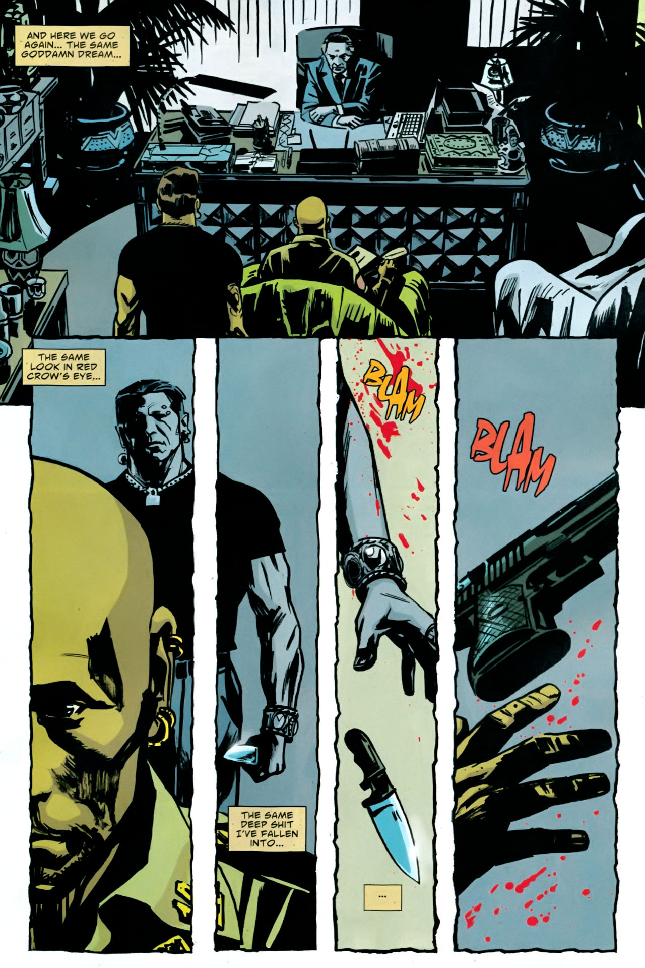 Scalped #12 - Dreaming Himself into the Real World 