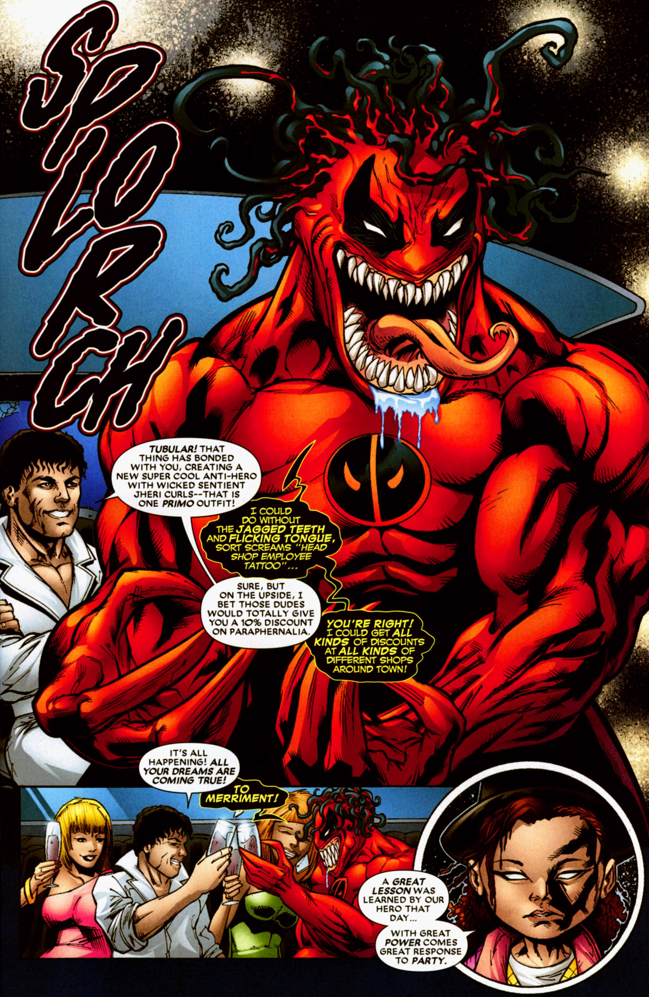 Venom/Deadpool: What If? #1 - What If Venom Possessed Deadpool 