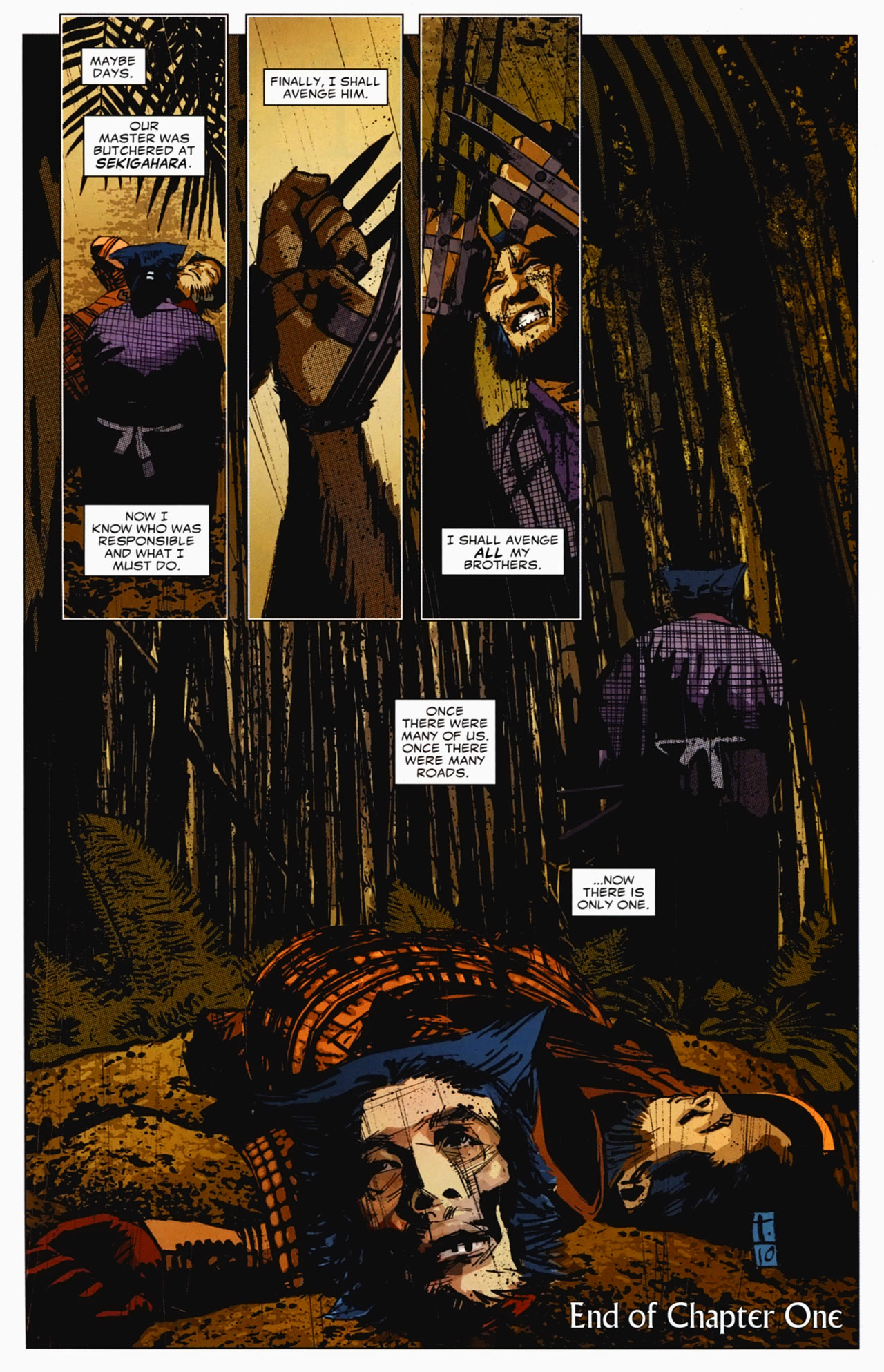 5 Ronin #1 - Chapter One: The Way Of The One - Wolverine