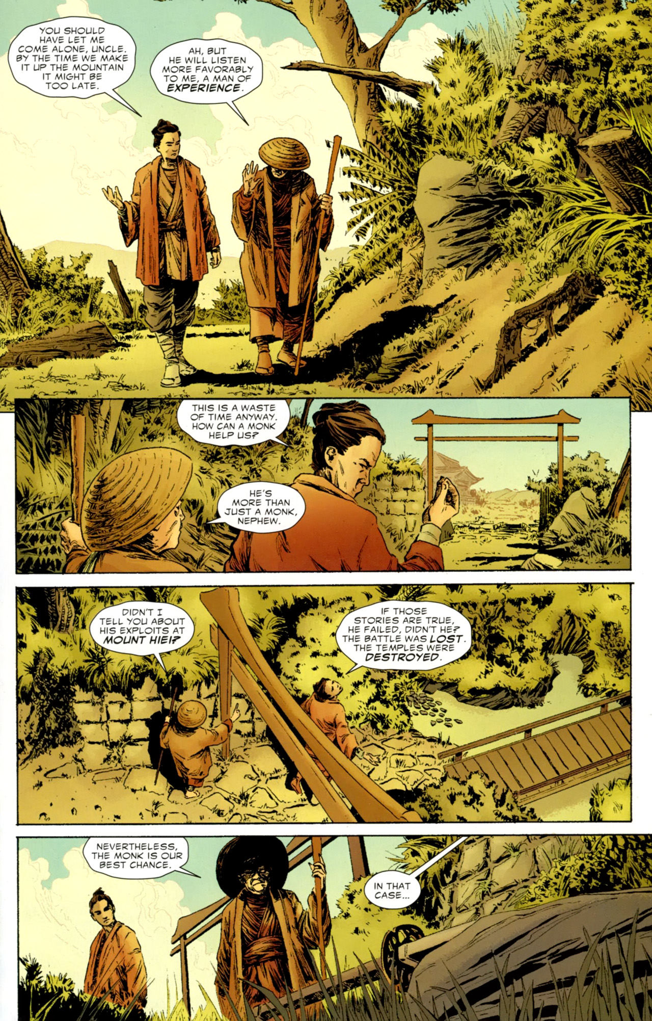 5 Ronin #2 - Chapter Two: The Way Of The Monk - Hulk