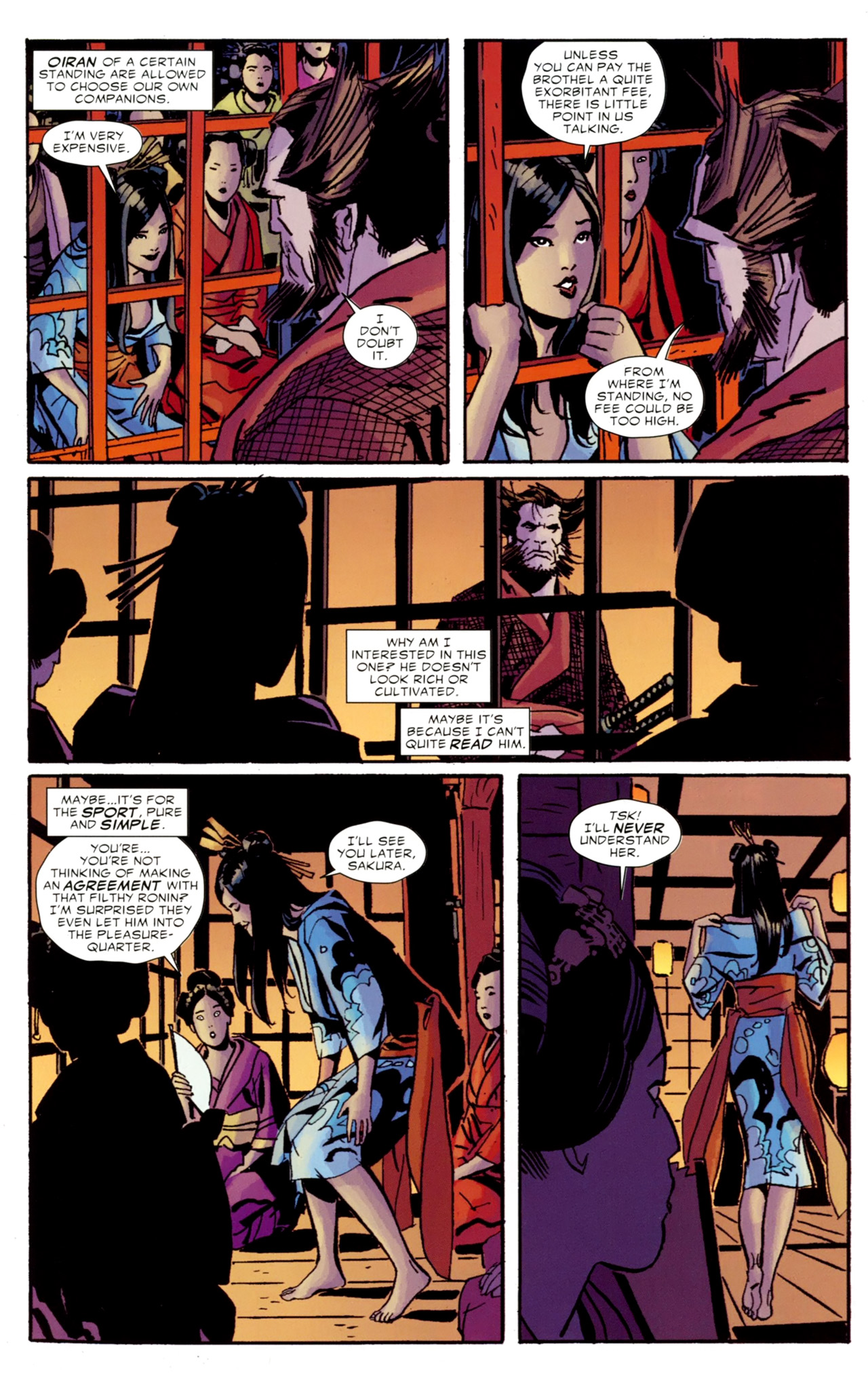5 Ronin #4 - Chapter Four: The Way Of The Butterfly - Psylocke