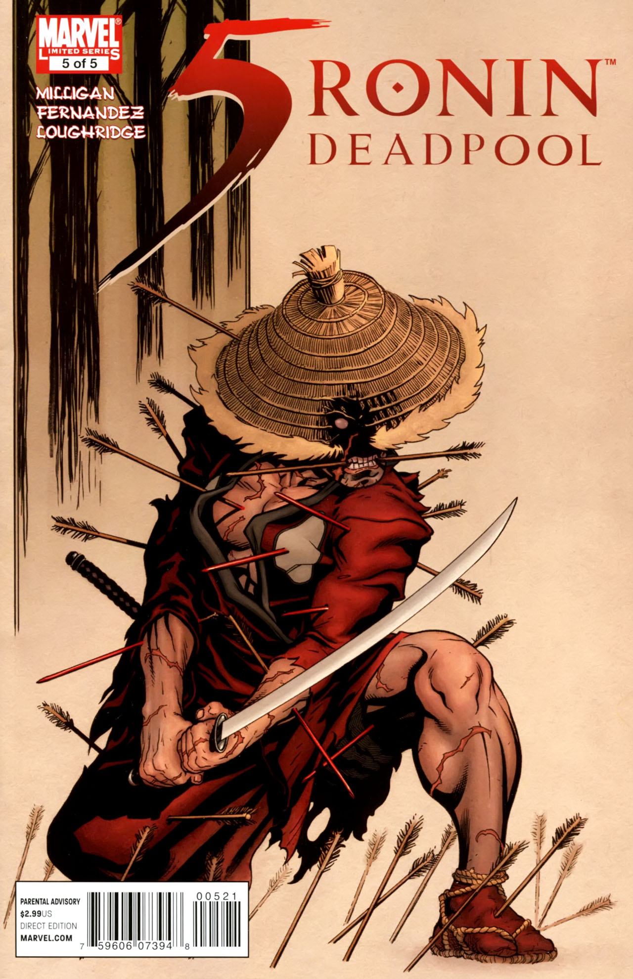 5 Ronin #5 - Chapter Five: The Way Of The Fool - Deadpool