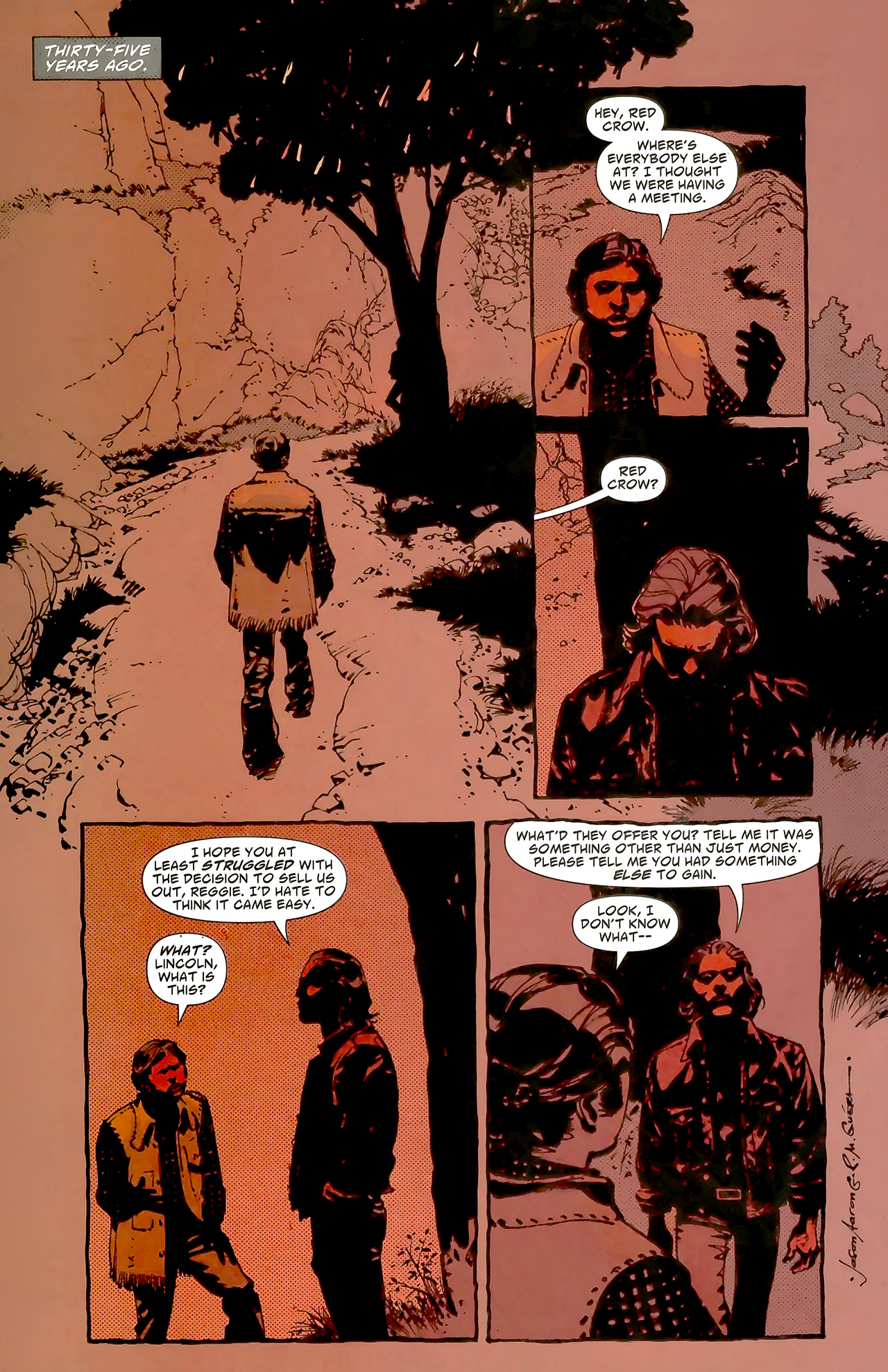 Scalped #22 - The Gravel in Your Guts, Part Two 