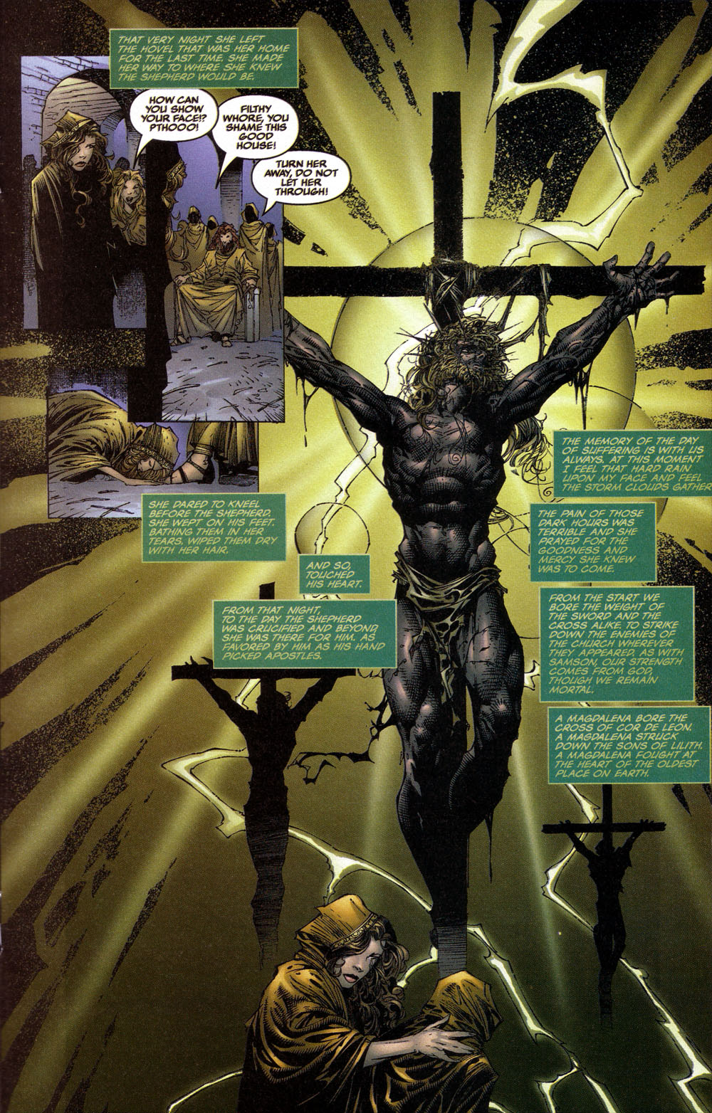 spear of destiny crucifixion darkness comic -