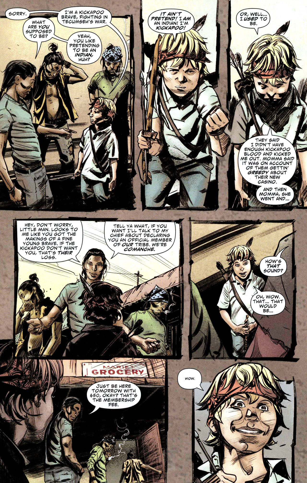 Scalped #26 - Been Down So Goddamn Long that it Looks Like Up to Me: High Lonesome, Part Two of Five 