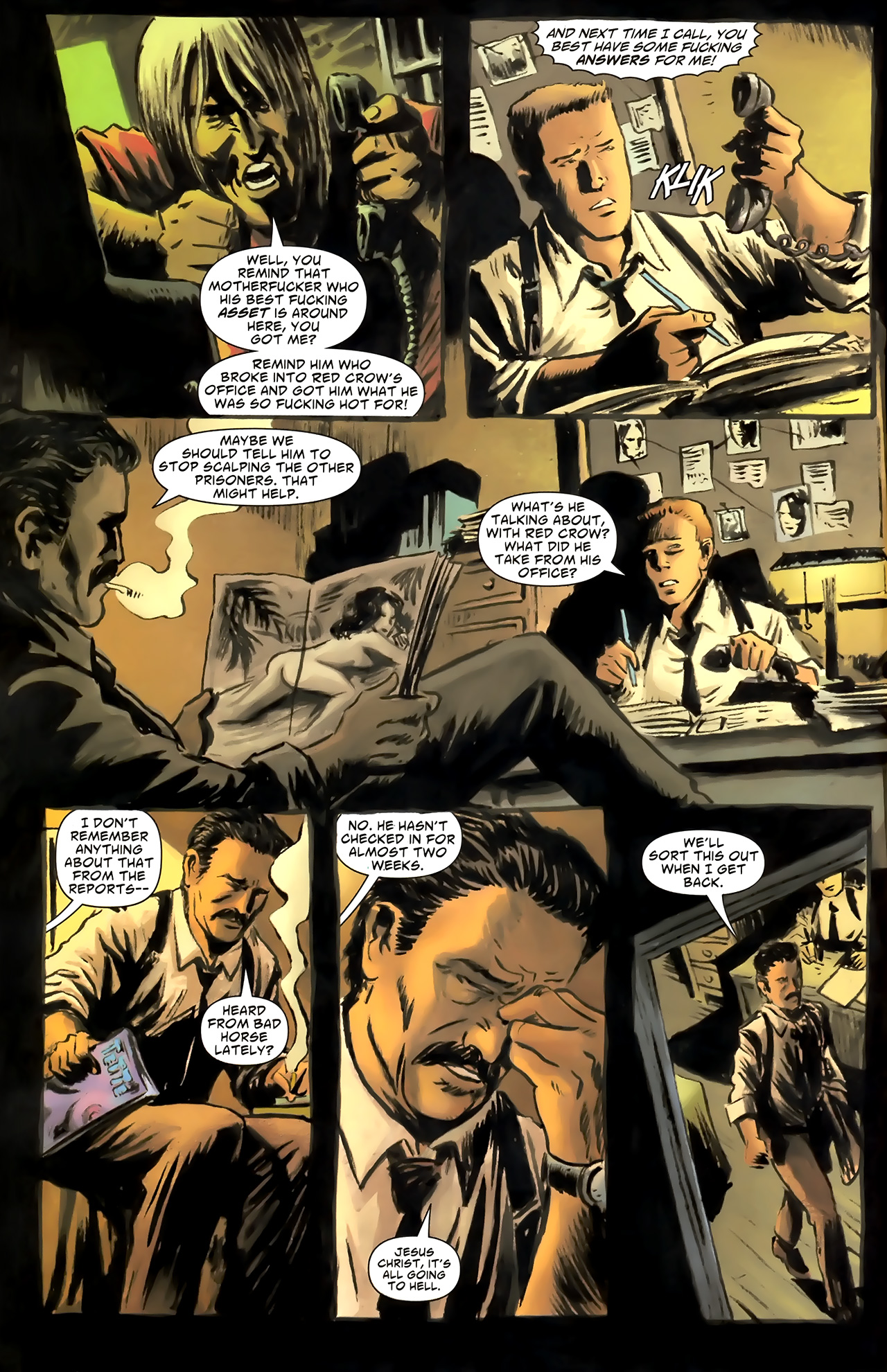 Scalped #27 - The Ballad of Baylis Earl Nitz: High Lonesome, Part Three of Five