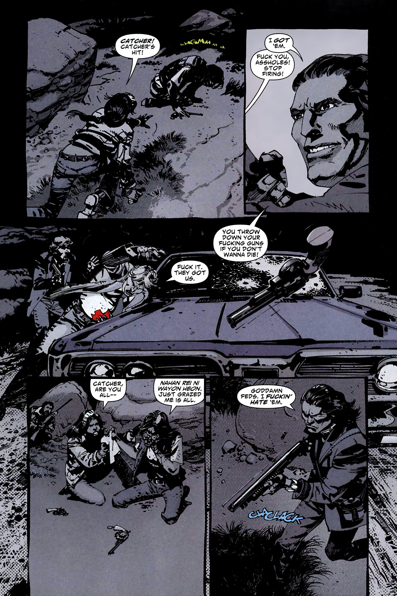 Scalped #28 - I'll Never Get Outta This World Alive: High Lonesome, Part Four of Five 