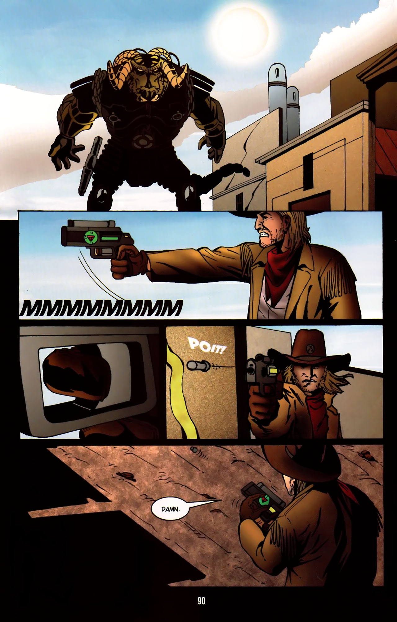 Cowboys & Aliens #1, Part 4 