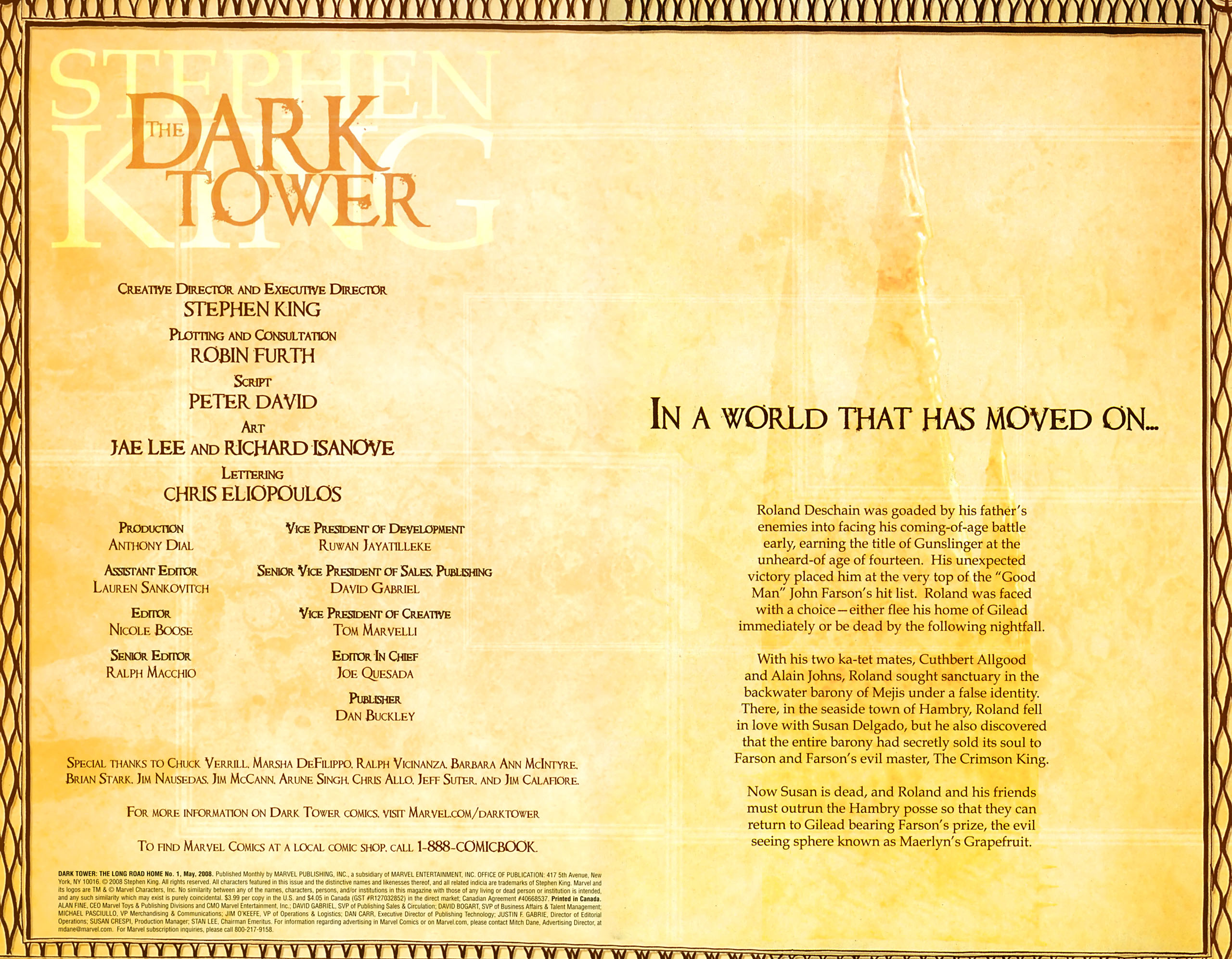 Dark Tower: The Long Road Home #1 - Part One