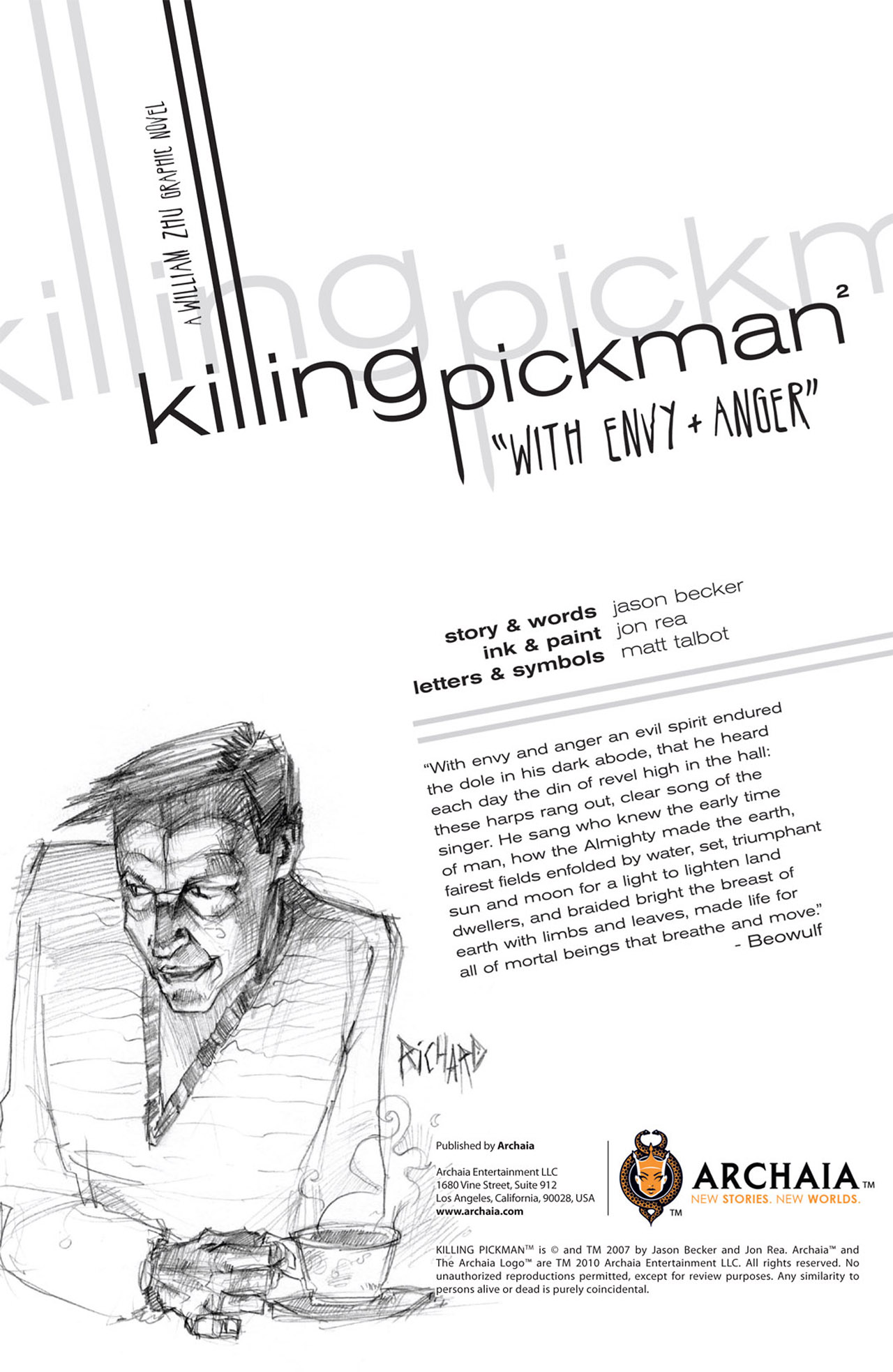 Killing Pickman 2 - With Envy  Anger
