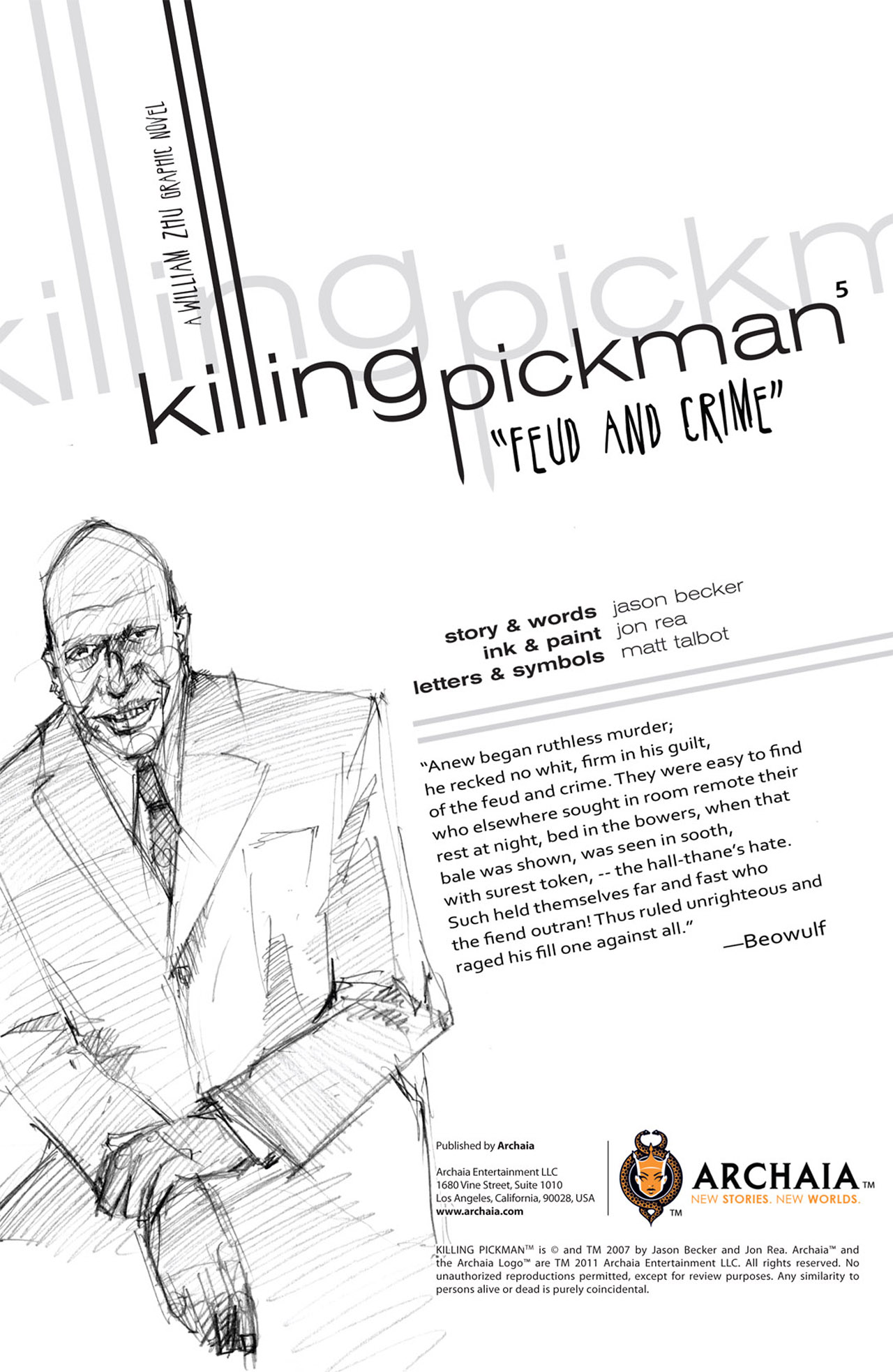 Killing Pickman 5 - Feud and Crime