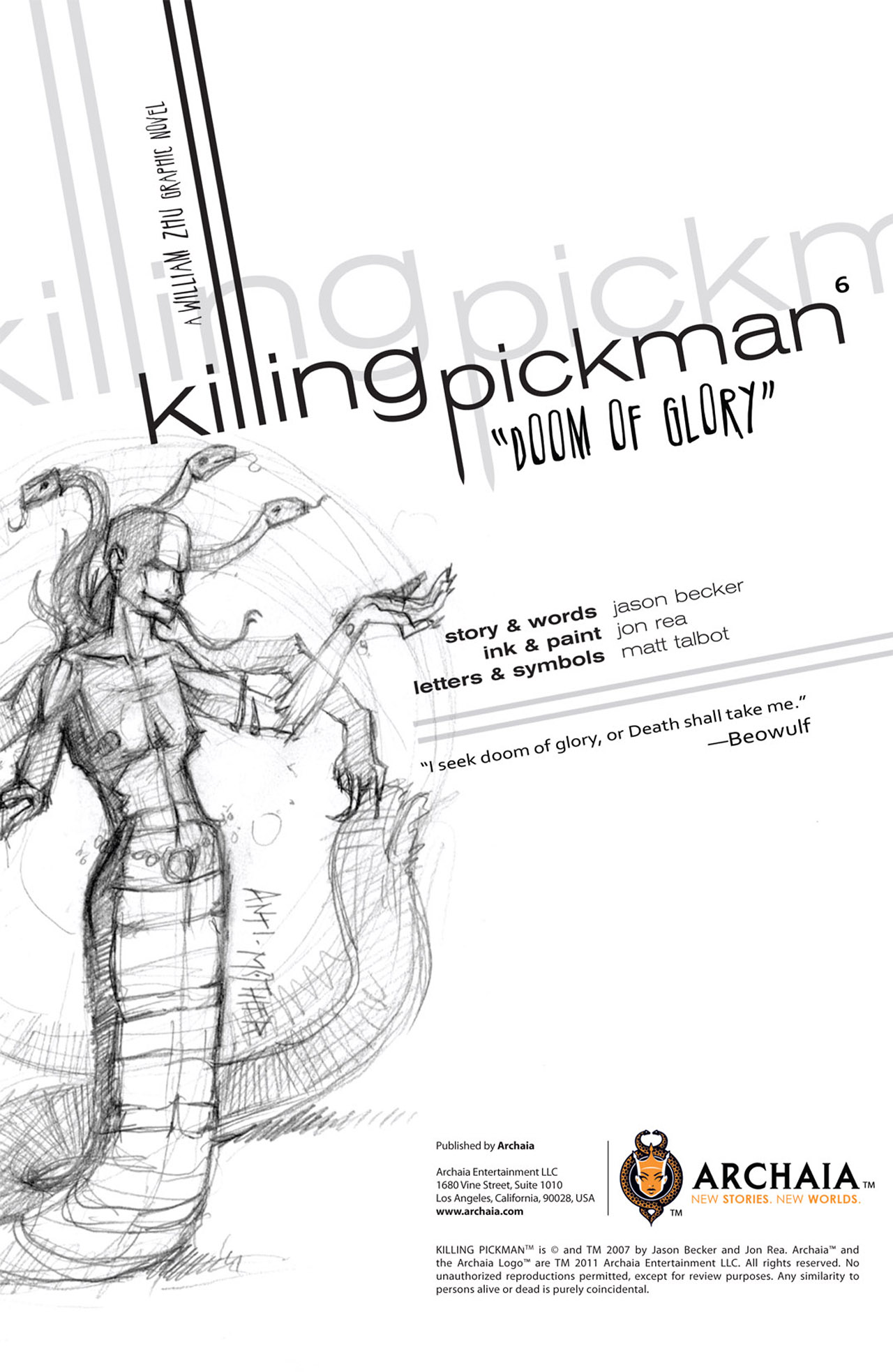 Killing Pickman 6 - Doom of Glory