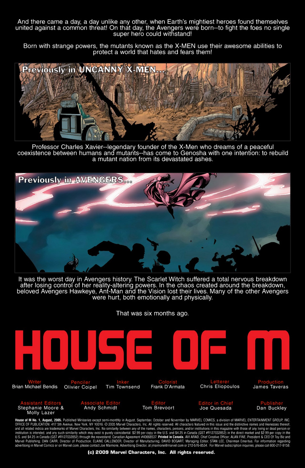 House of M 1 of 8