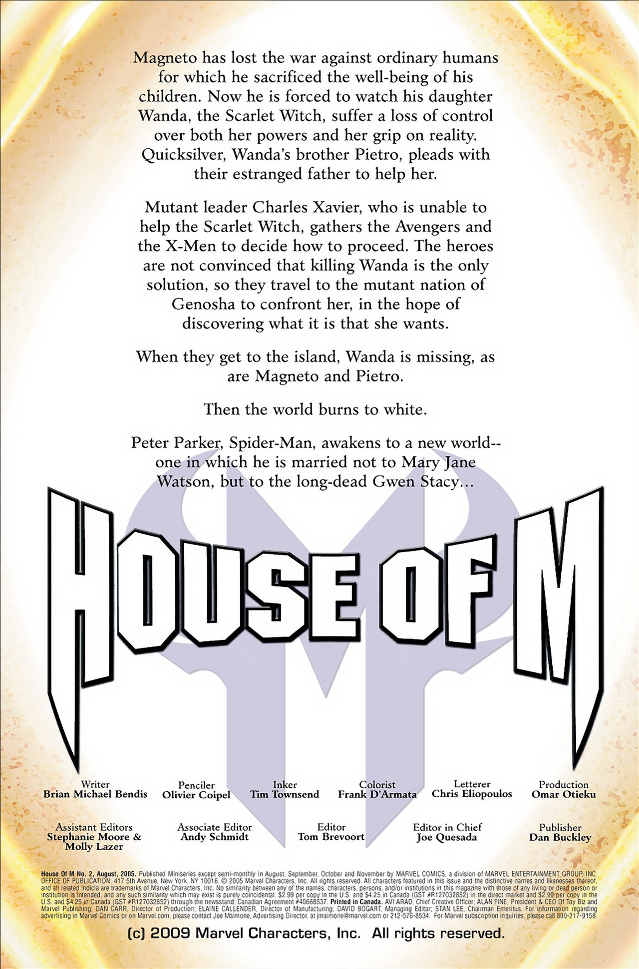 House of M 2 of 8