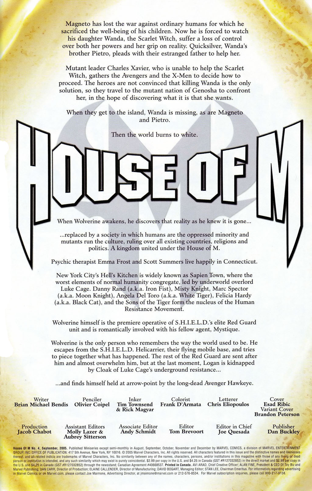 House of M 4 of 8