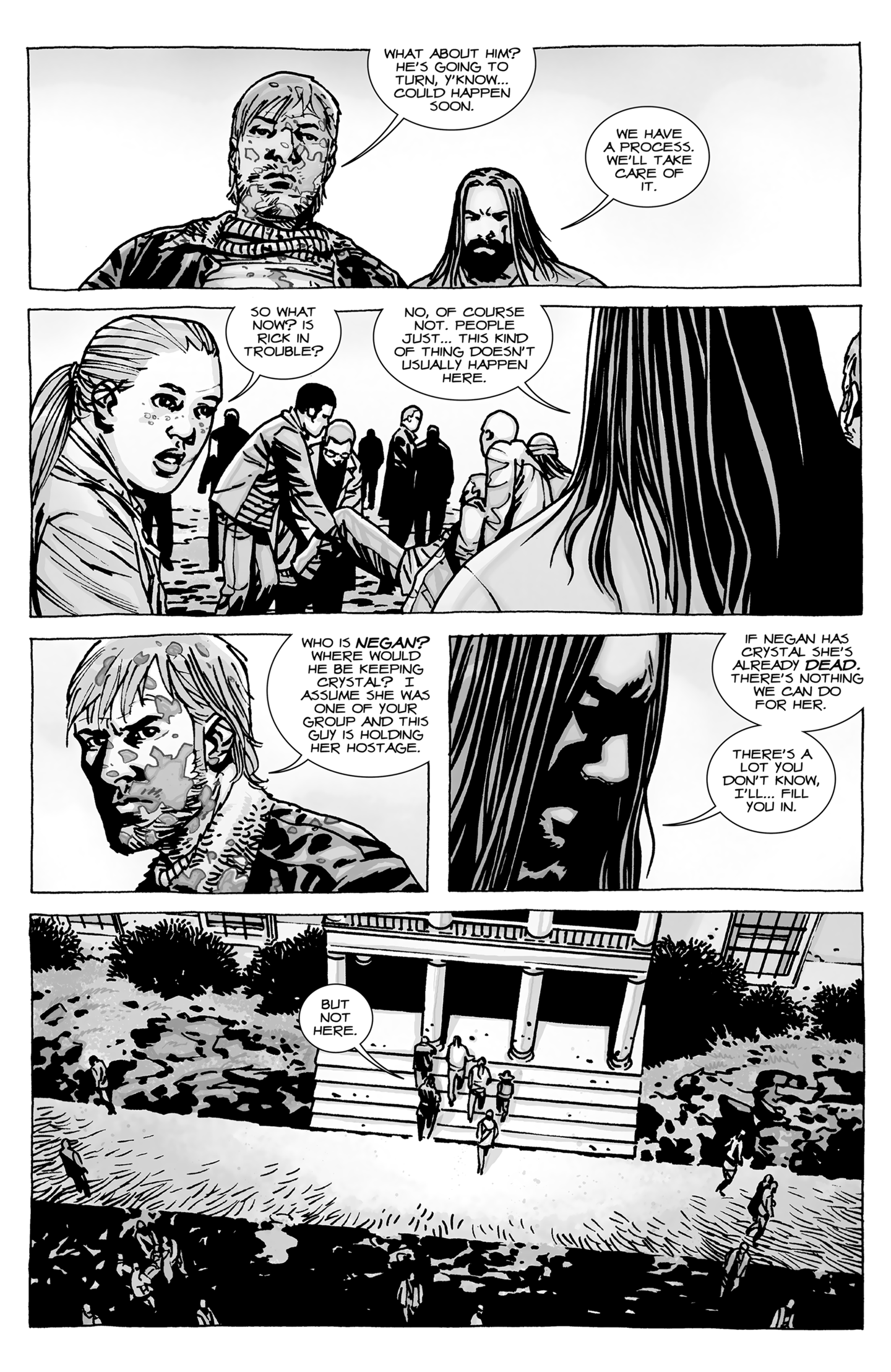 THE WALKING DEAD 96 - A LARGER WORLD, CONCLUSION