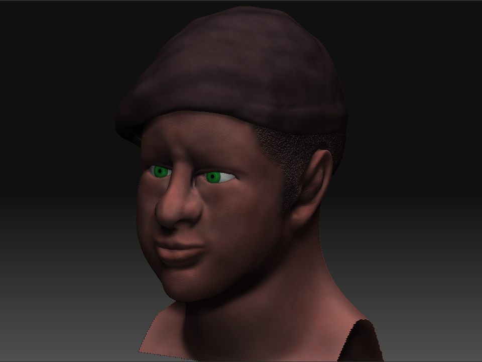 made in zbrush by a newbie