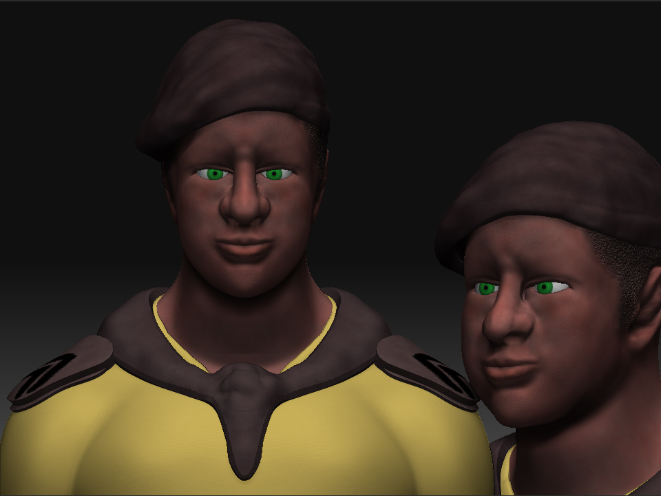 made in zbrush by a newbie