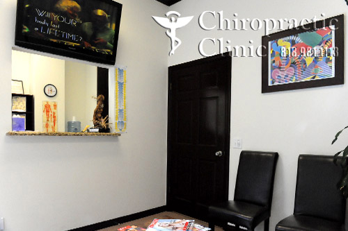 Chiropractic Reception Room