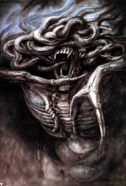 h.r. giger hr giger the great beast - The Great Least