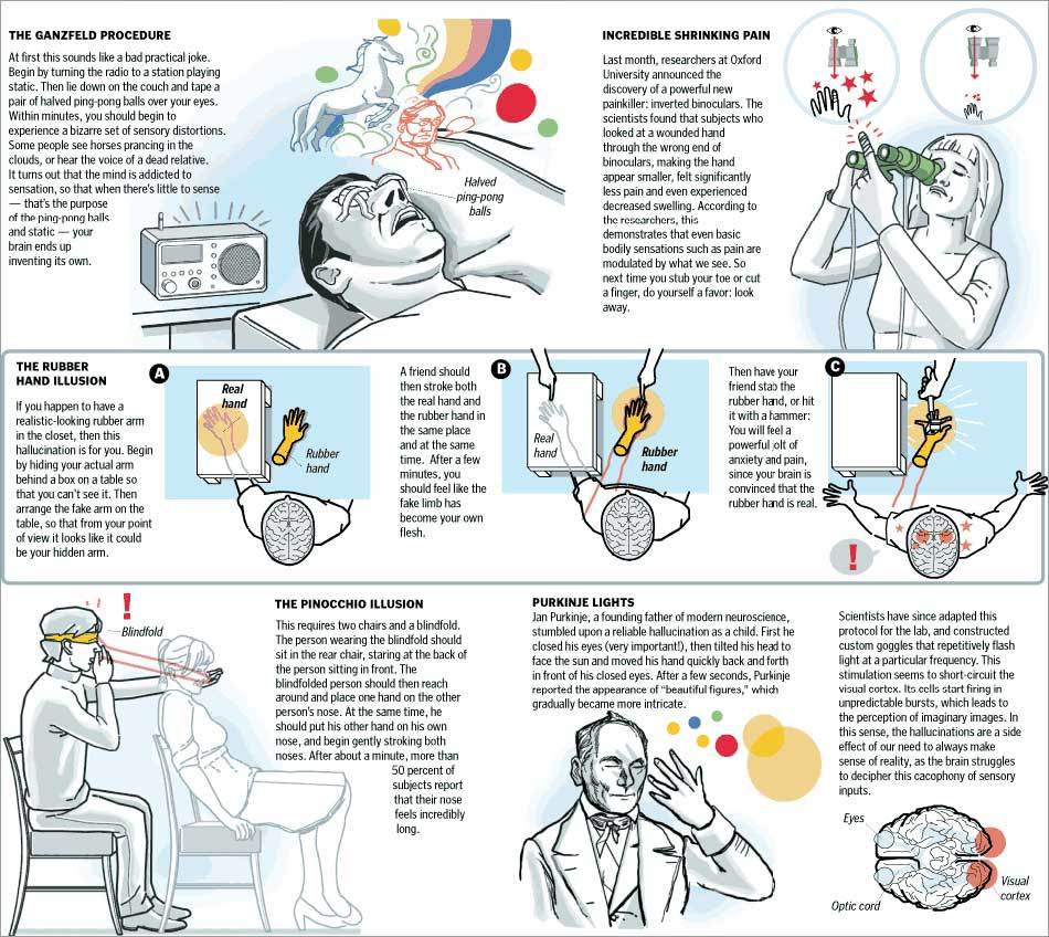 Check out these simple ways to trip your brain out.