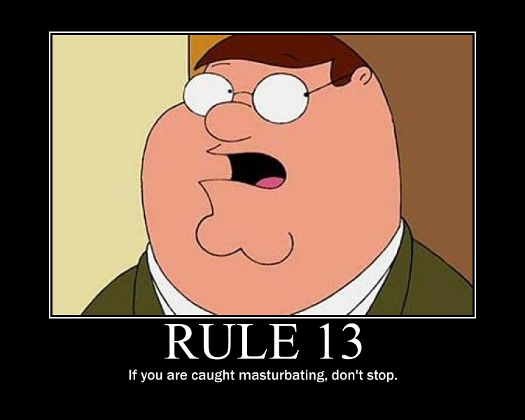 Number 13 of the man rules.