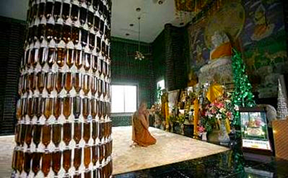 One Million Beer Bottle Buddhist Temple