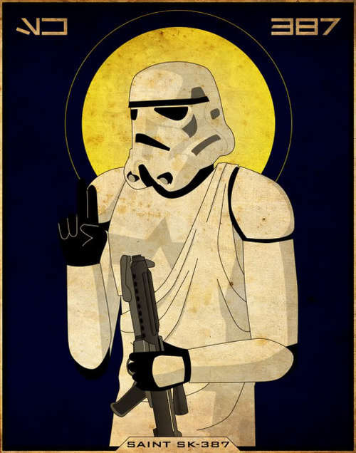 The Most Exalted Star Wars Religious Art In The Universe