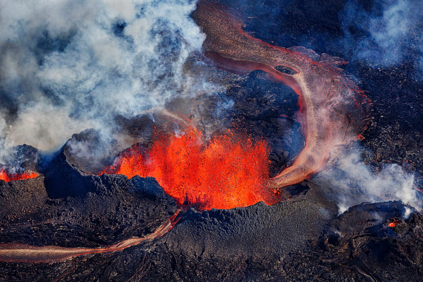 Icelands Bardarbunga volcanic eruption Gallery