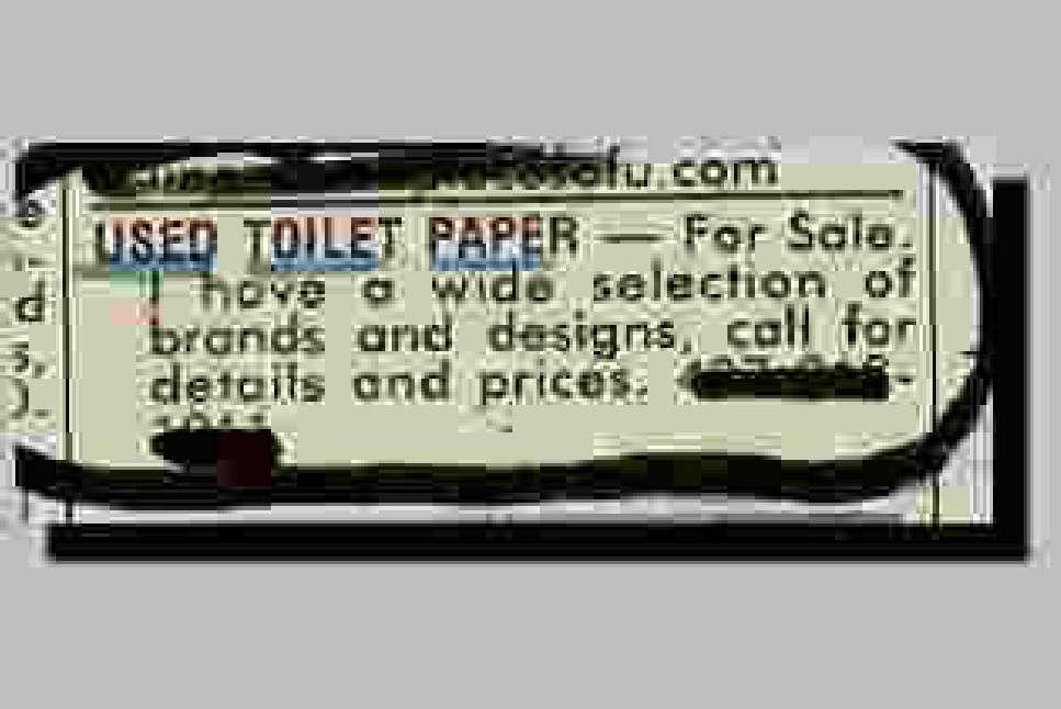 wtf??? newspaper clippings