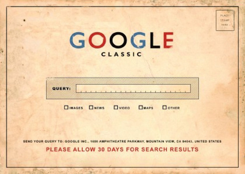 old skool google