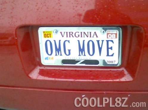 funny and cool license plates