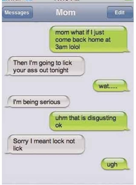 Texting gone wrong