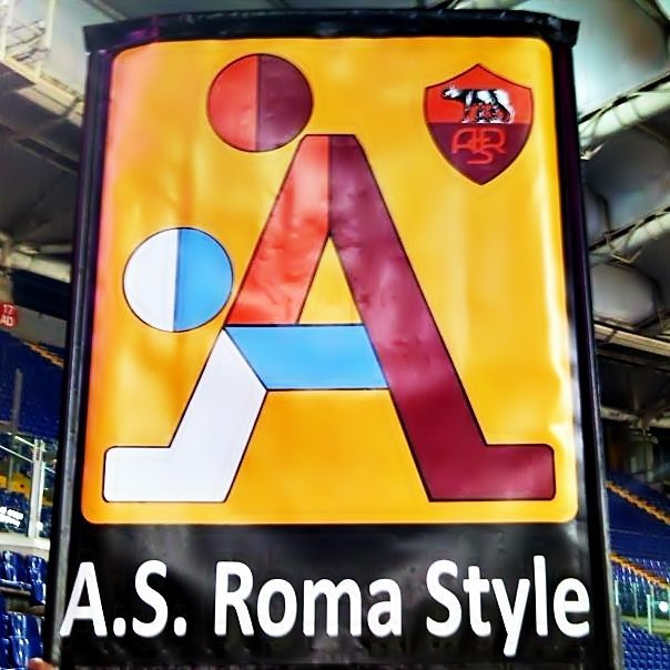 Banner shown at the A.S. Roma vs. S.S. Lazio soccer rivalry game... A-Style...
