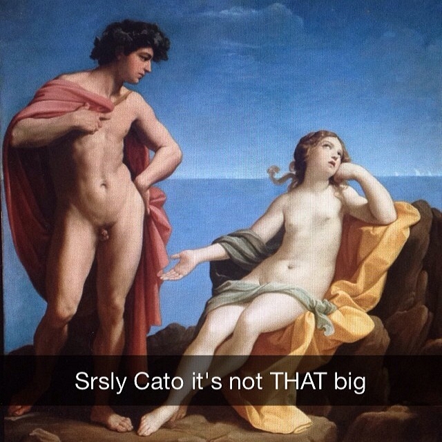 inappropriate paintings old - Srsly Cato it's not That big