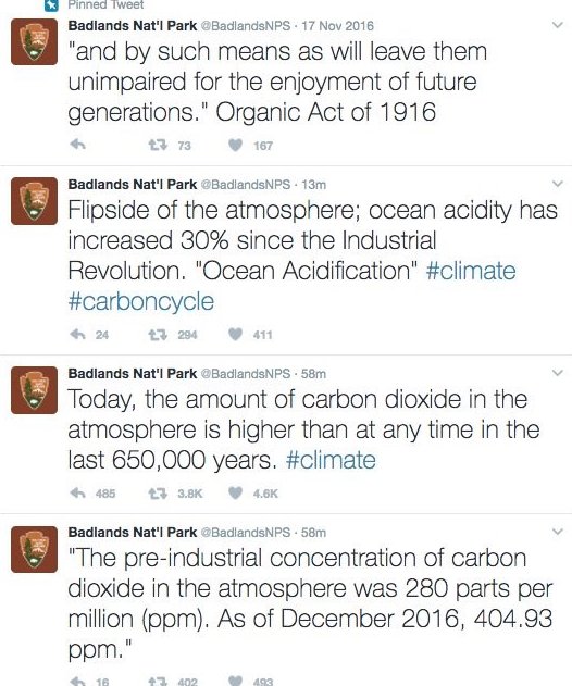 Following Gag Orders, Badlands National Park Tweets Facts About Climate Change