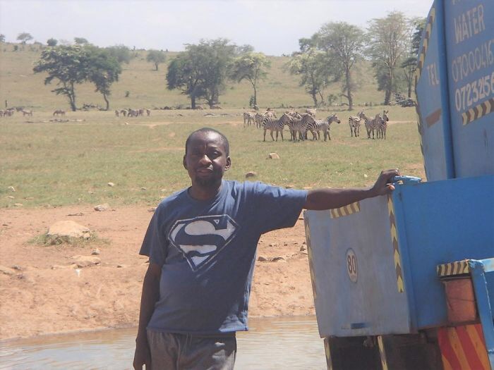 "There is completely no water, so the animals are depending on humans."