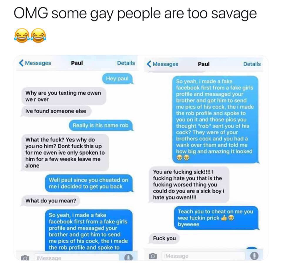 dank meme web page - Omg some gay people are too savage