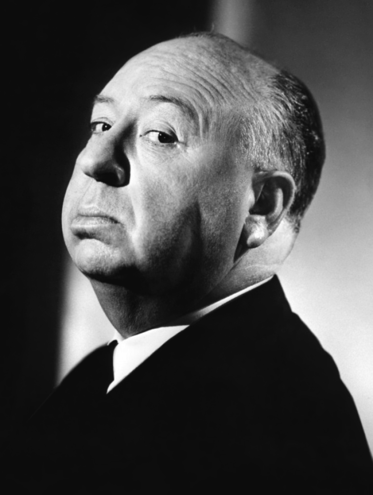 Alfred Hitchcock - "Can you turn the lights on, I'm scared to go down stairs. "