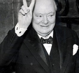 Winston Churchill - "We should talk it out with Germany, you can't hug with nuclear arms."
