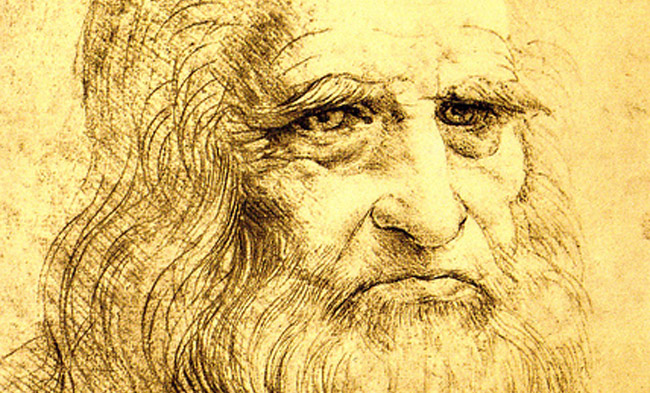 Leonardo da Vinci - "Drawing is boring."