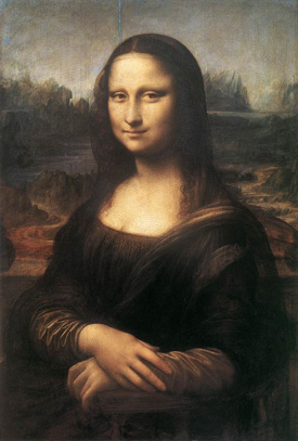Mona Lisa - "Can you paint faster please...Gosh!"