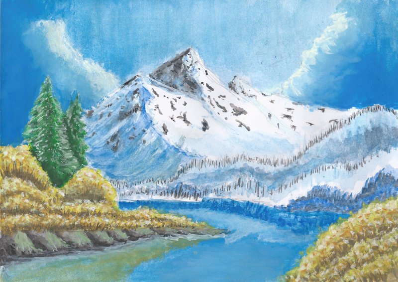 Bob Ross, a gallery of his paintings